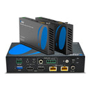Extensor HDMI 4K 1x2 a través de CAT 6 hasta 400 pies con PoC, control IR unidireccional, gestión EDID (UHD12-EXB400-K)