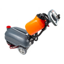 RT15 Fregadora de pisos comercial compacta de 14", 14500 pies cuadrados/h, Tanque de aguas residuales de 4 galones, Limpieza eficiente para pisos duros