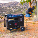 Soldador Generador de 210 Amperes Accionado por Motor 2000 Watts 15 HP a Gasolina