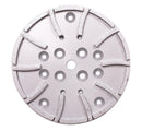 Disco de molienda de 10" con 20 segmentos, hojas para pulidora de suelos de hormigón