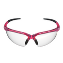 Wraparound Safety Glasses with Flexible Rubber Temple Tips