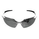 Wraparound Safety Glasses with Flexible Rubber Temple Tips