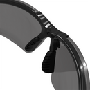 Wraparound Safety Glasses with Flexible Rubber Temple Tips