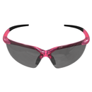 Wraparound Safety Glasses with Flexible Rubber Temple Tips