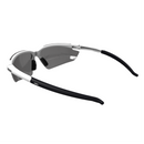 Wraparound Safety Glasses with Flexible Rubber Temple Tips