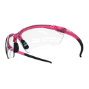 Gafas de seguridad envolventes con puntas de patillas de goma flexible - Colección PinkFit