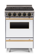 Chicago Brick Oven - 24” All-Gas Convection Range - Open Burners