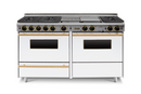 Chicago Brick Oven - 60" LP Gas True Dual-Fuel Self-Cleaning Convection Range - Sealed Burners