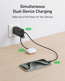 Anker Power Bank (30W, 5k,  Fusion, Built-In USB-C Cable)