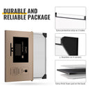 Panel solar monocristalino rígido bifacial 12BB de 300 vatios de BougeRV