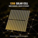Panel solar monocristalino rígido bifacial 12BB de 300 vatios de BougeRV