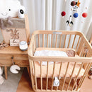 Babysense Safe Sleep Smart Nursery: Video Baby Monitor, Breathing Motion with Safety Alerts, Night Light & Sound Machine
