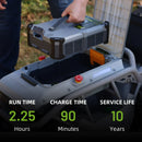 Mowrator S1 Remote Control Lawn Mower 4WD 12Ah Standard Battery