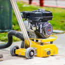 Aplanadora de escarificación de hormigón a gasolina de 8” con motor Honda de 5.5 HP y tambor