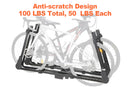 Portabicicletas para remolque plegable CRAVOT MagRack T2