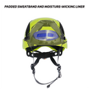 Casco con ventilación de seguridad, tipo 2, clase C