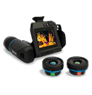 FLIR GF77 25° LR (7-8.5 µm) + 6° LR (7-8.5 µm) + 25° HR (9.5-12 µm) + 6° HR (9.5-12 µm)