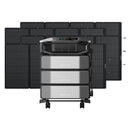 Ecoflow Delta Pro Ultra X Powerstation with 3 x Ultra X Expansion Batteries and 4 x 400W Solar Panels