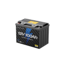 Batería de litio de ciclo profundo LiFePO4 EcoFlow de 12 V y 100 Ah