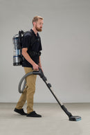 Aspiradora vertical de mochila ligera Prolux 2.0 sin bolsa con kit de cabezal eléctrico y 5 años de garantía 