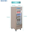 Refrigerador expositor comercial de 1 puerta, refrigerador comercial para bebidas de 27 pulgadas EQCHEN