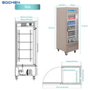 Refrigerador expositor comercial de 1 puerta, refrigerador comercial para bebidas de 27 pulgadas EQCHEN