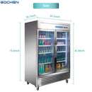 Enfriador de bebidas comercial, refrigerador, nevera