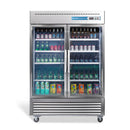 Enfriador de bebidas comercial, refrigerador, nevera