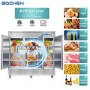 EQCHEN 82 Inch 3 Door Commercial Refrigerator