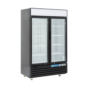 eqchen 48 inch 2 black glass door commercial refrigerator2 64e46590 df5d 43ca a136 3be44420e81b