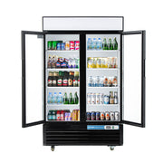 eqchen 48 inch 2 black glass door commercial refrigerator3 0fb9c230 41a6 415c 9a3a 3178b25d1f3a