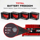 36V 18A Onboard Battery Charger - Lithium, LiFePO4, Lead Acid, AGM Batteries