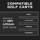 CARGADOR PARA CARRO DE GOLF DE LITIO DE 48 V - Salida de 58.4 voltios