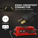 Cargador de carrito de golf FORM 36V para Club Car, EZGO y Yamaha con enchufe Crowfoot - Baterías de plomo-ácido - VERSIÓN PRO