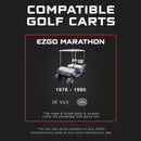 EZGO 36V Golf Cart Charger - Marathon - SB50 Anderson Plug - Lead Acid - PRO VERSION