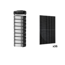 36 Paneles Solares Ricos MEGA 590 BIFACIALes + Estación de Energía EcoFlow DELTA Pro Ultra X (9 baterías) + Paquete de Inversor EcoFlow DELTA Pro Ultra X