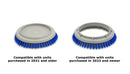 Cepillo extra resistente para la pulidora de pisos Prolux PLC13 de 13"