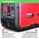 Generador Inverter de 3000 Watts Super Silencioso Portátil a Gas para Uso Profesional