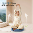 Cojín de meditación ergonómico