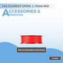 PicoSTEM BOBINA DE FILAMENTO DE 1 KG 1,75 mm PLA ROJO +