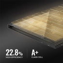 Panel solar monocristalino BougeRV de 200 W, 12 V y 9 BB