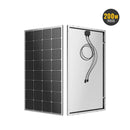Panel solar monocristalino BougeRV de 200 W, 12 V y 9 BB