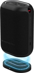 Monster  - DNA One Portable Wireless Speaker w/ Qi Wireless Charger