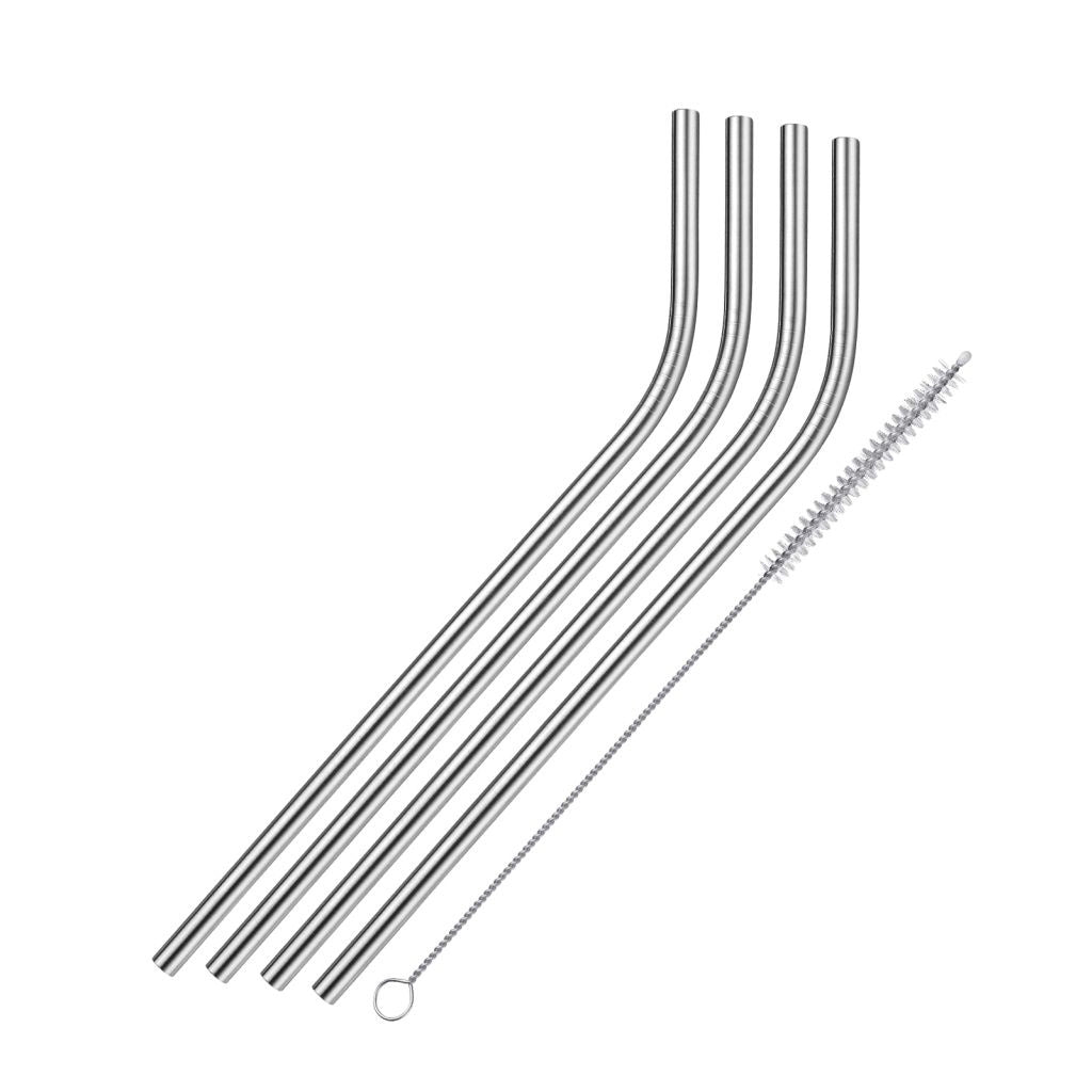 PAILLE EN INOX COUDEE X4