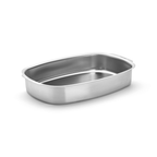 PLAT A FOUR EN INOX 38X26