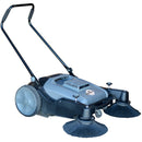 Barredora comercial de empuje de 38" con cepillos de triple potencia