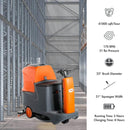 RT70 Ride-On Floor Scrubber Machine, 22" Brush Cleaning Path, 48000 Sqft/h Efficiency