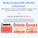 Shape Tactics 6-in-1 Unoisetion Cavitation Radio Frequency 160mw Machine