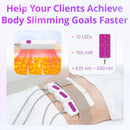 Shape Tactics Advanced 8 Pad 160mw LED Laser Lipo Therapy