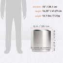 Paquete Solo Stove - Ranger/Bonfire/Yukon/Canyon 2.0 con soporte + cubierta